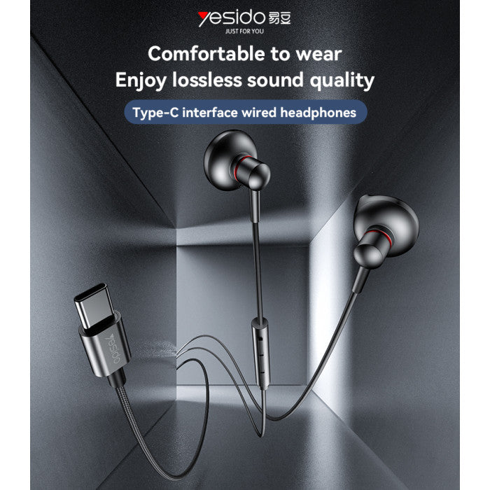 Type-C Aluminum Alloy Earphone