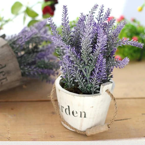 Artificial Lavender Plant Flowers