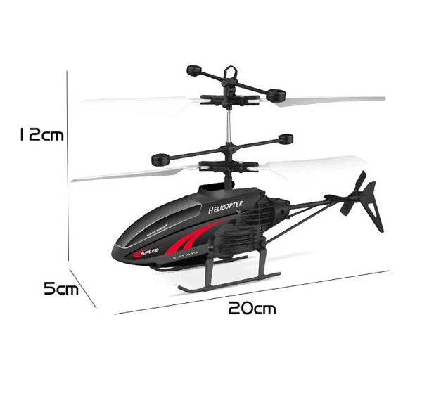 Remote Control Black Helicopter