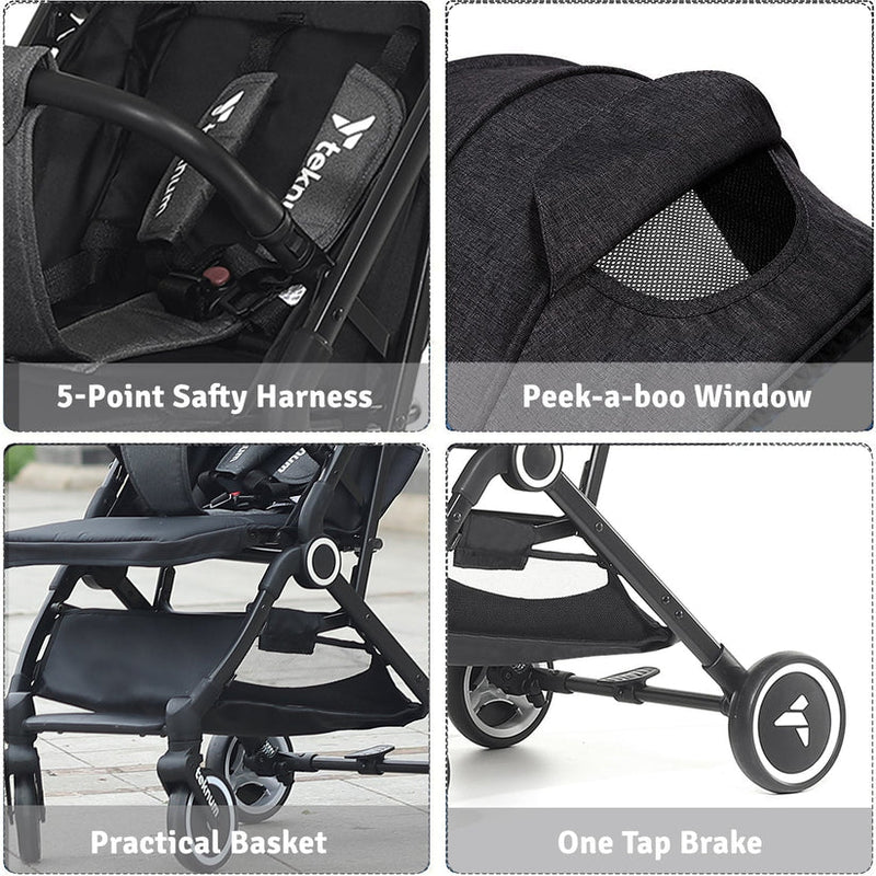 Stroller with Coffee Cup Holder